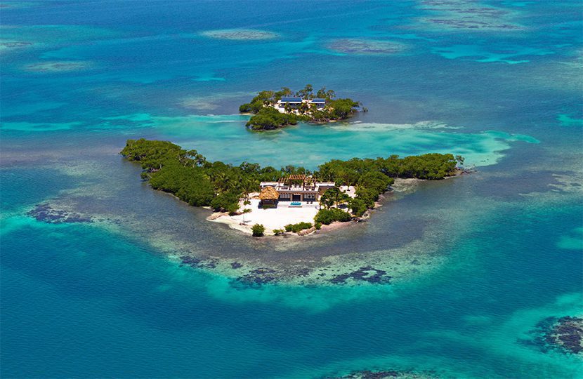Private indulgence in an island sanctuary in Belize