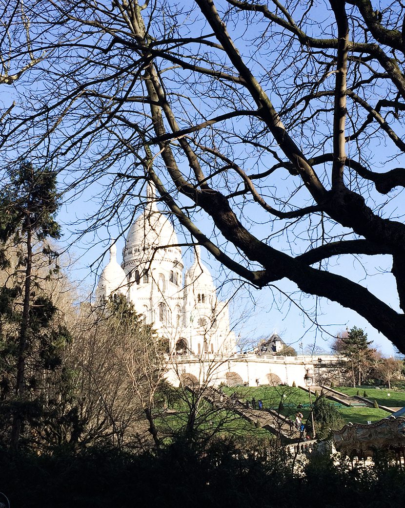 The Sacre Coeur in Paris