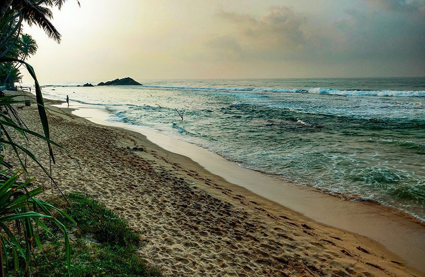 Galle's outlying beaches are their best at dawn