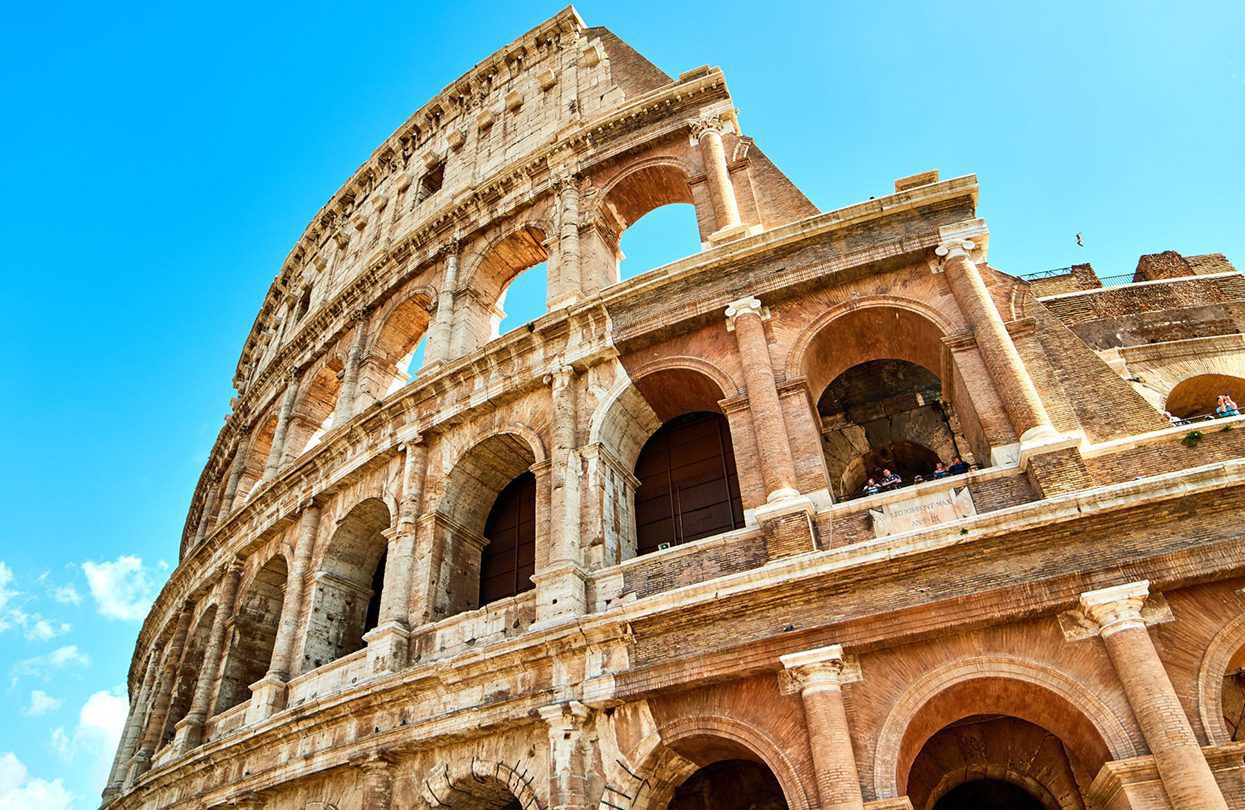 Rome's famed Colosseum is just one of the attractions on the interactive map