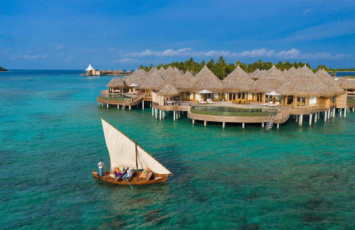 Over water villas give the closest to the ocean experience in The Nautilus Maldives