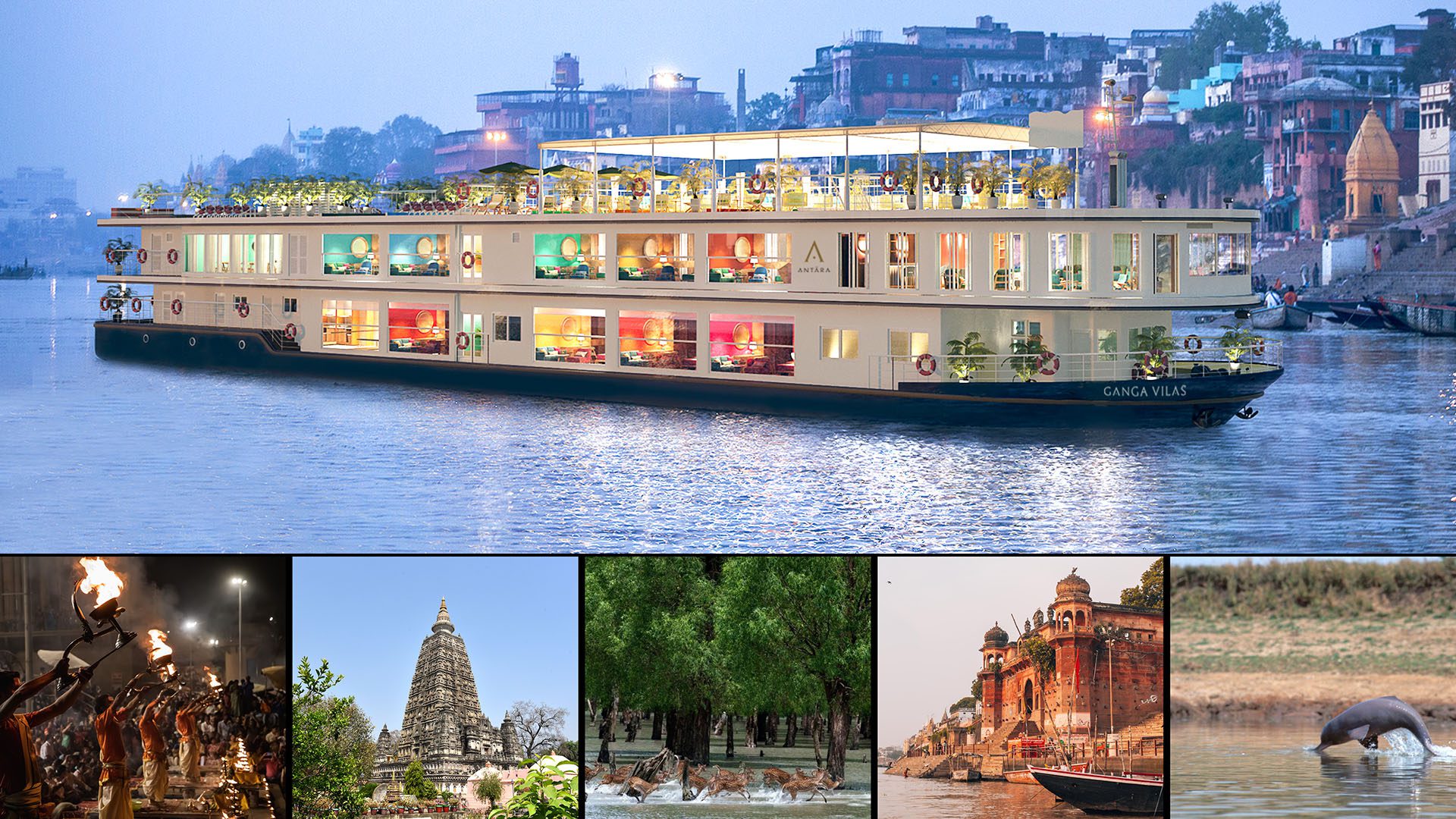 India’s New Luxury River Cruise: Antara Cruises’s MV Ganga Vilas